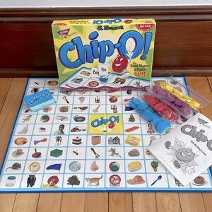 RARE 1999 Trend Enterprises “Chip-O!” The Read, Rhyme, & Match Game